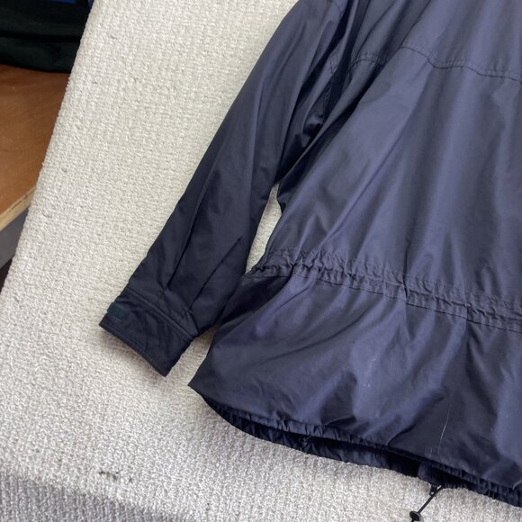 VTG Chlorophylle H. Tech Polartec Full Zip Jacket Fleece Dark Blue Men Sz Large - Picture 16 of 16